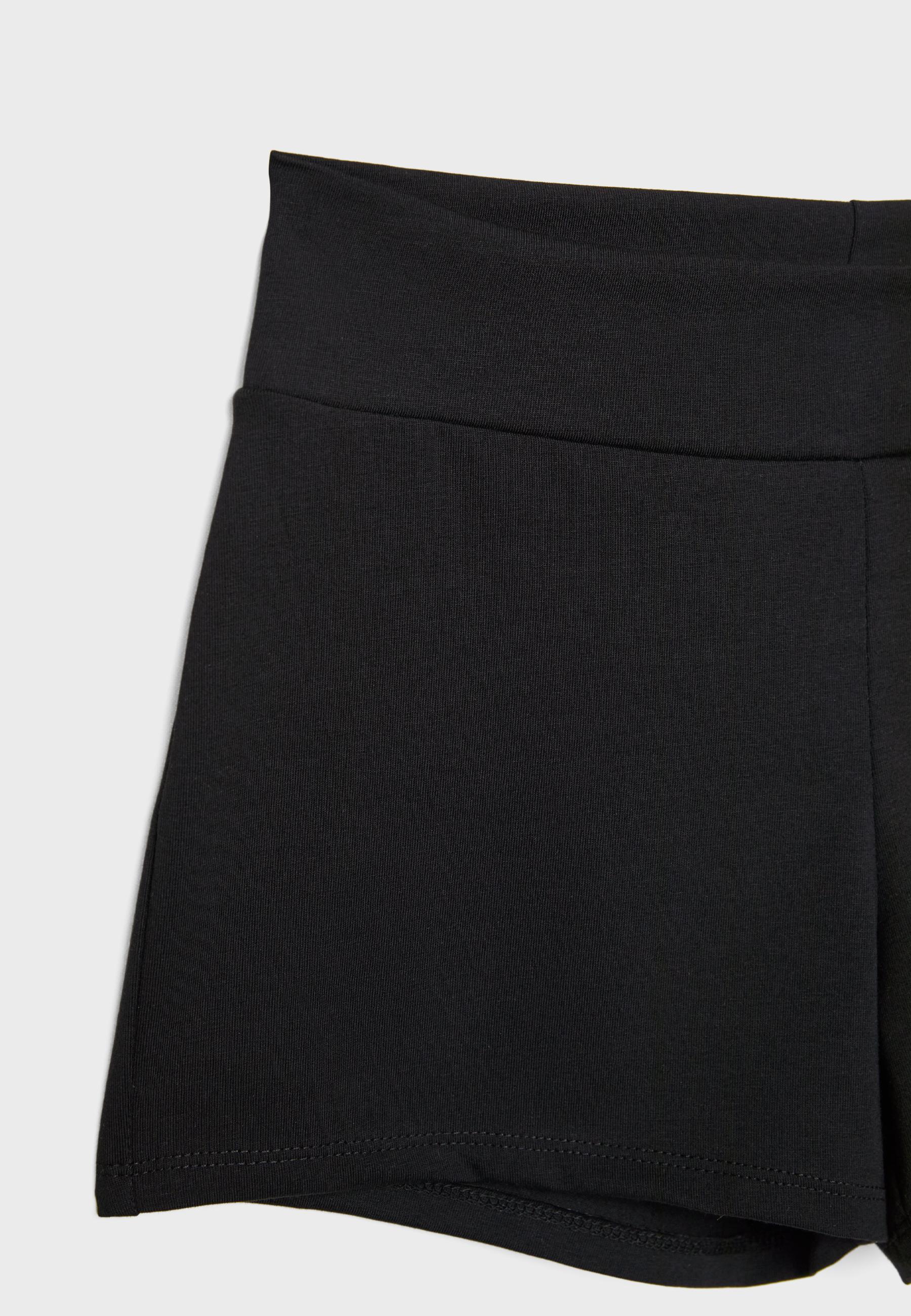 Mini shorts — Black
