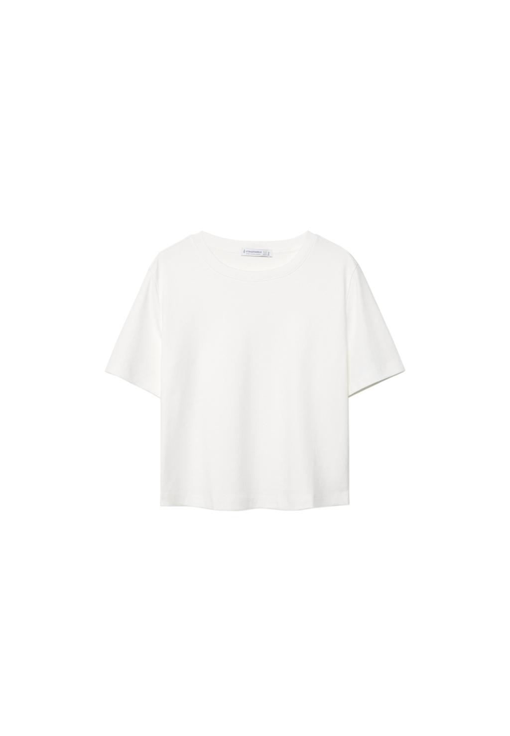 T-shirt basic regular fit heavy weight