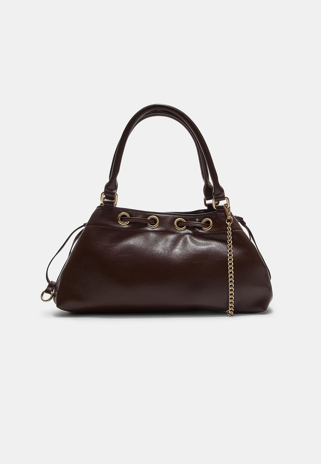 Shoulder bag with eyelets - Women's Bags | Stradivarius België / Belgique