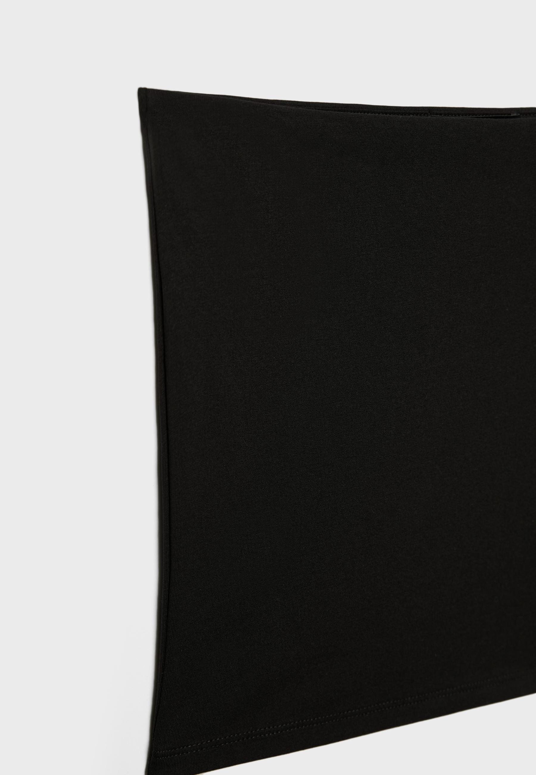 Basic bandeau top — Black