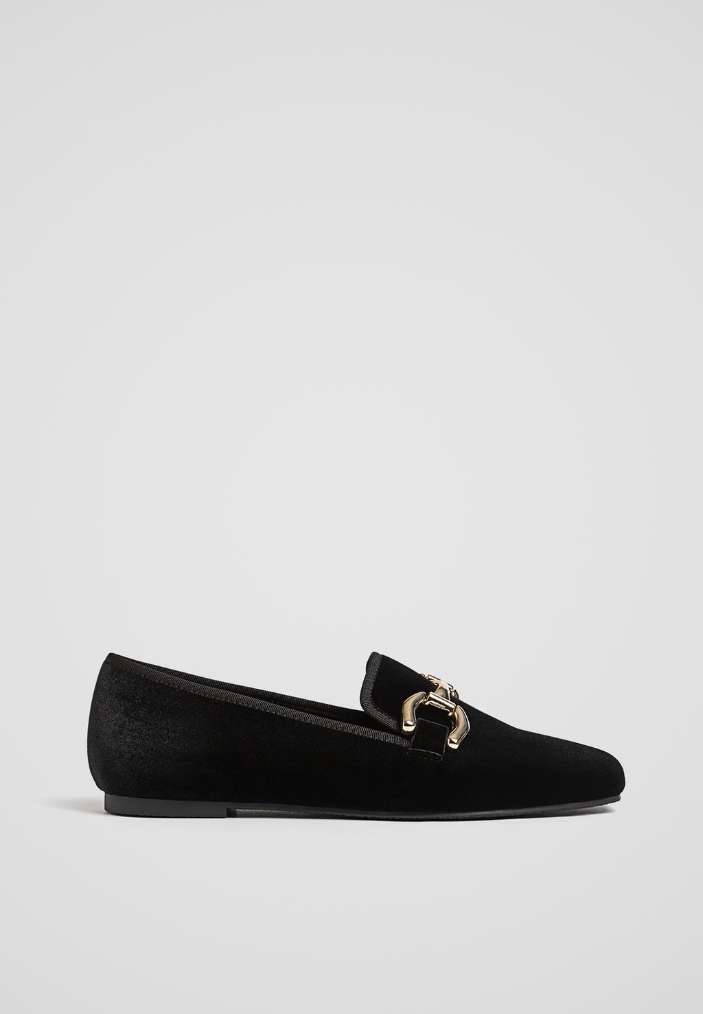 Velvet loafers