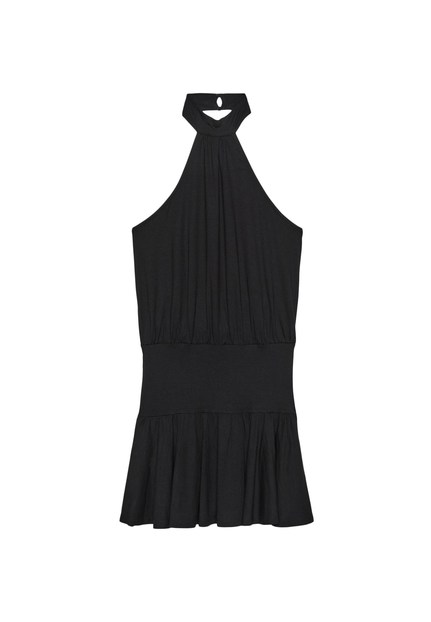 Halter dress — Black