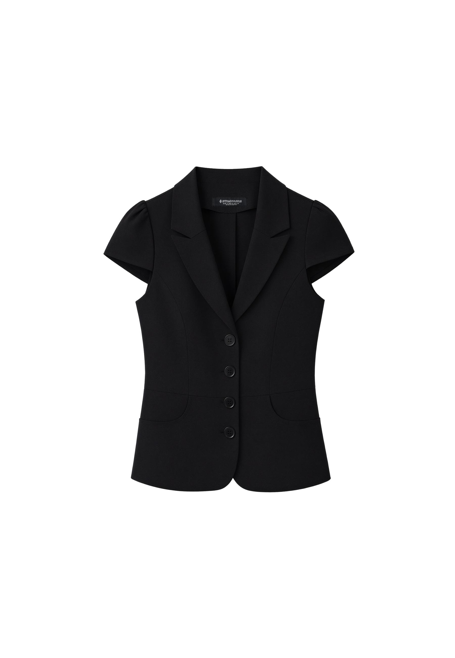 Short sleeve pocket shirt — Black
