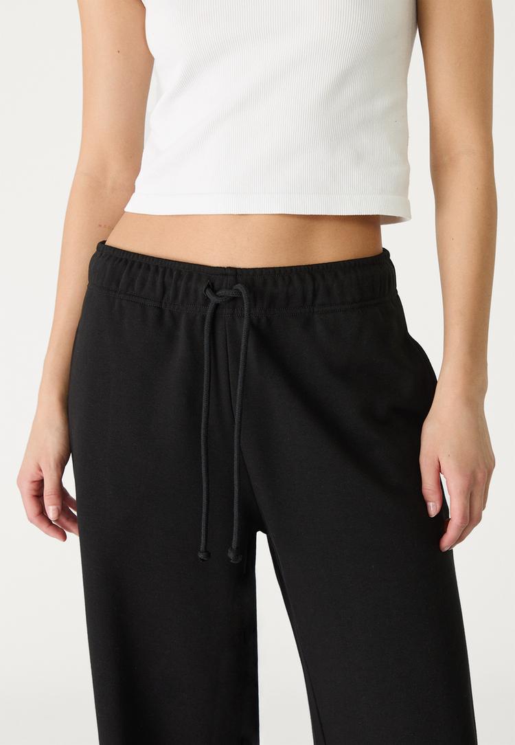 pantalon jogger wide leg