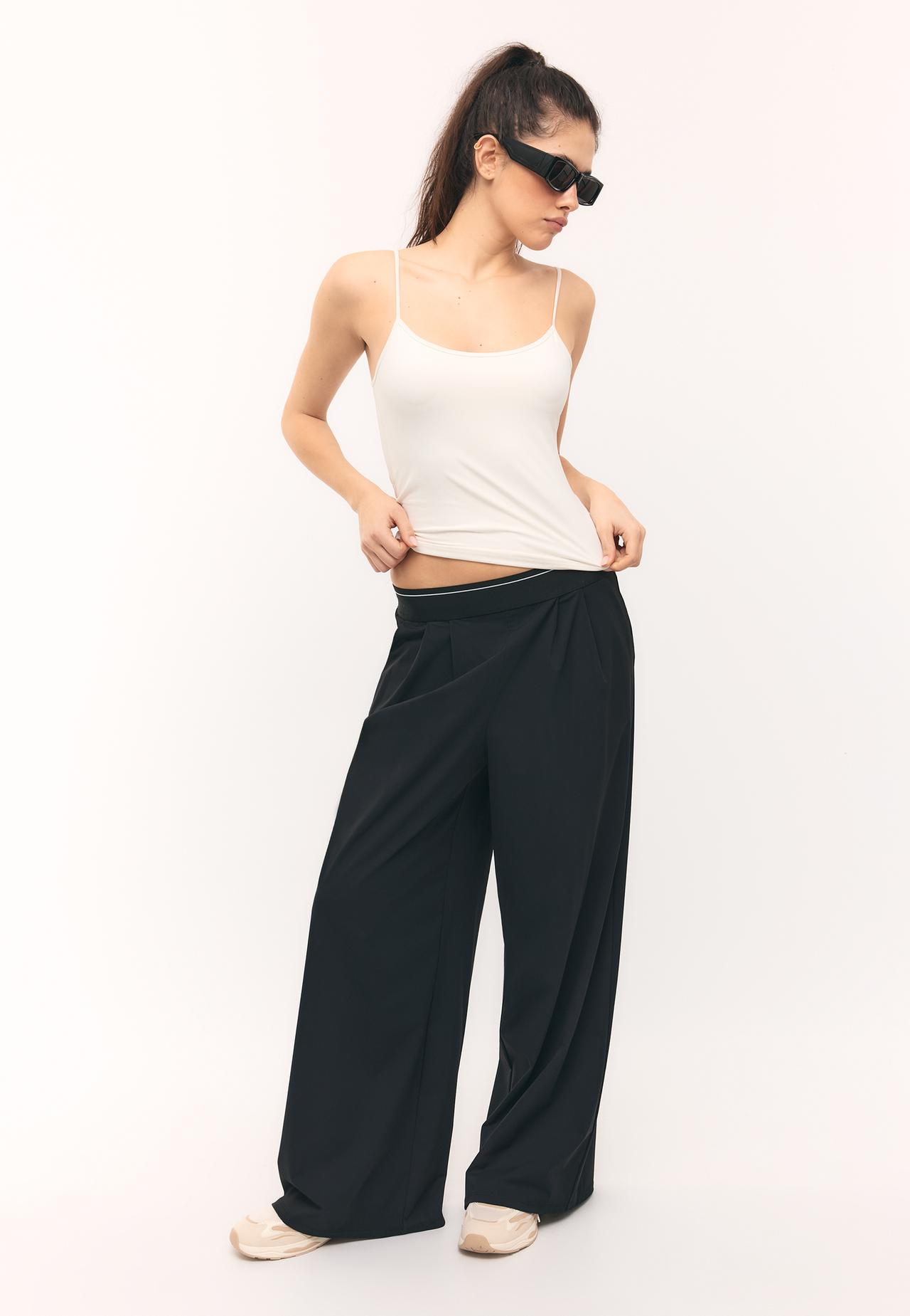 Basic strappy top — Ecru
