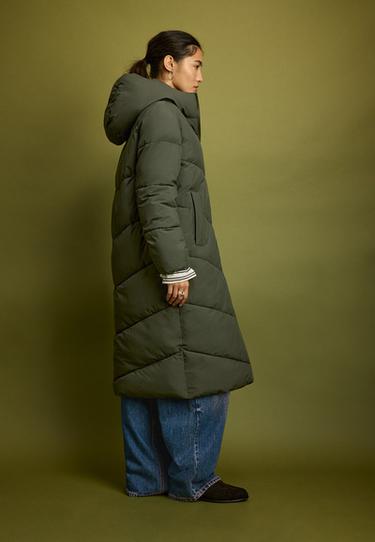 Basic puffer coat — Khaki 3