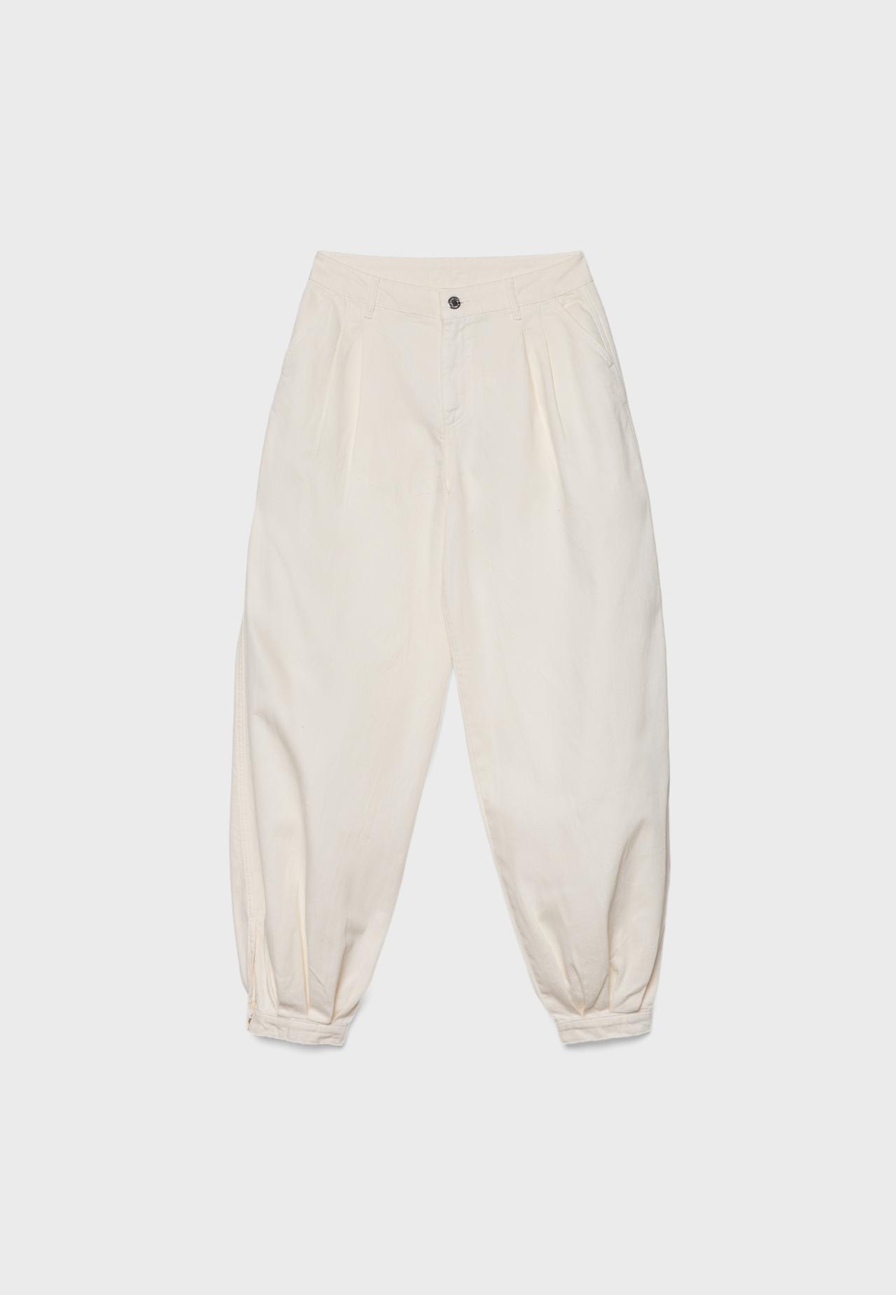 D72 sarouel trousers — Vanilla