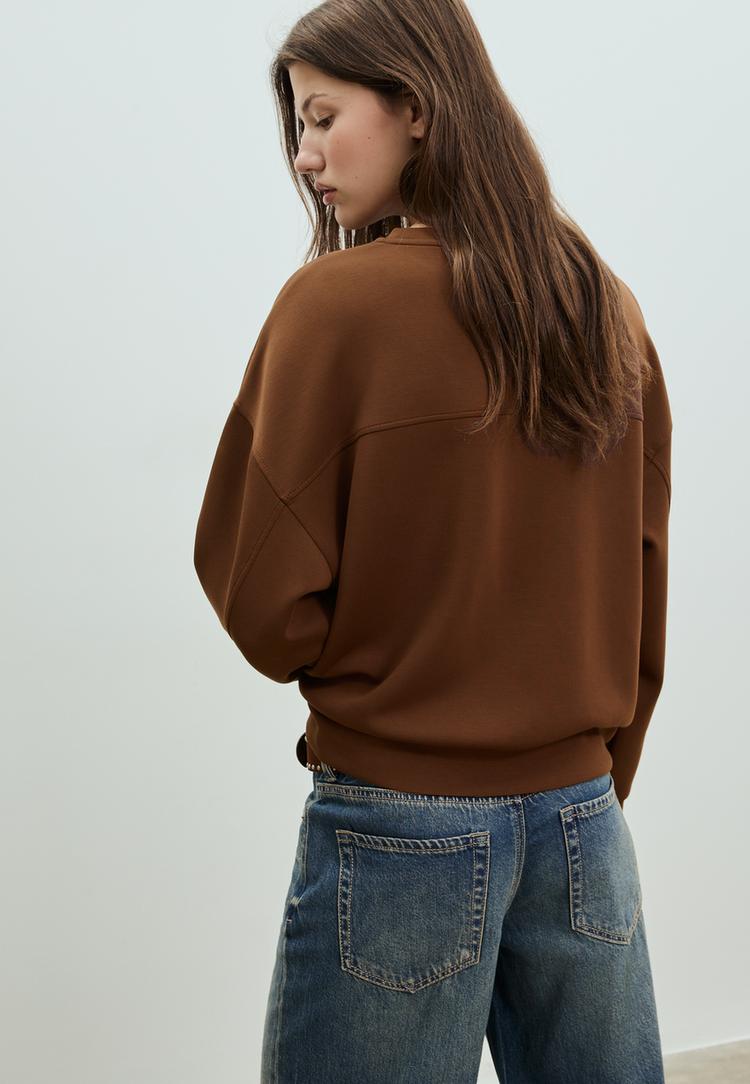 sudadera basica tacto suave