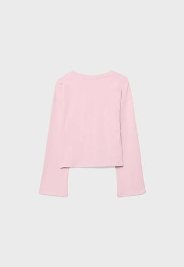 Kimono sleeve top — Pastel pink 7