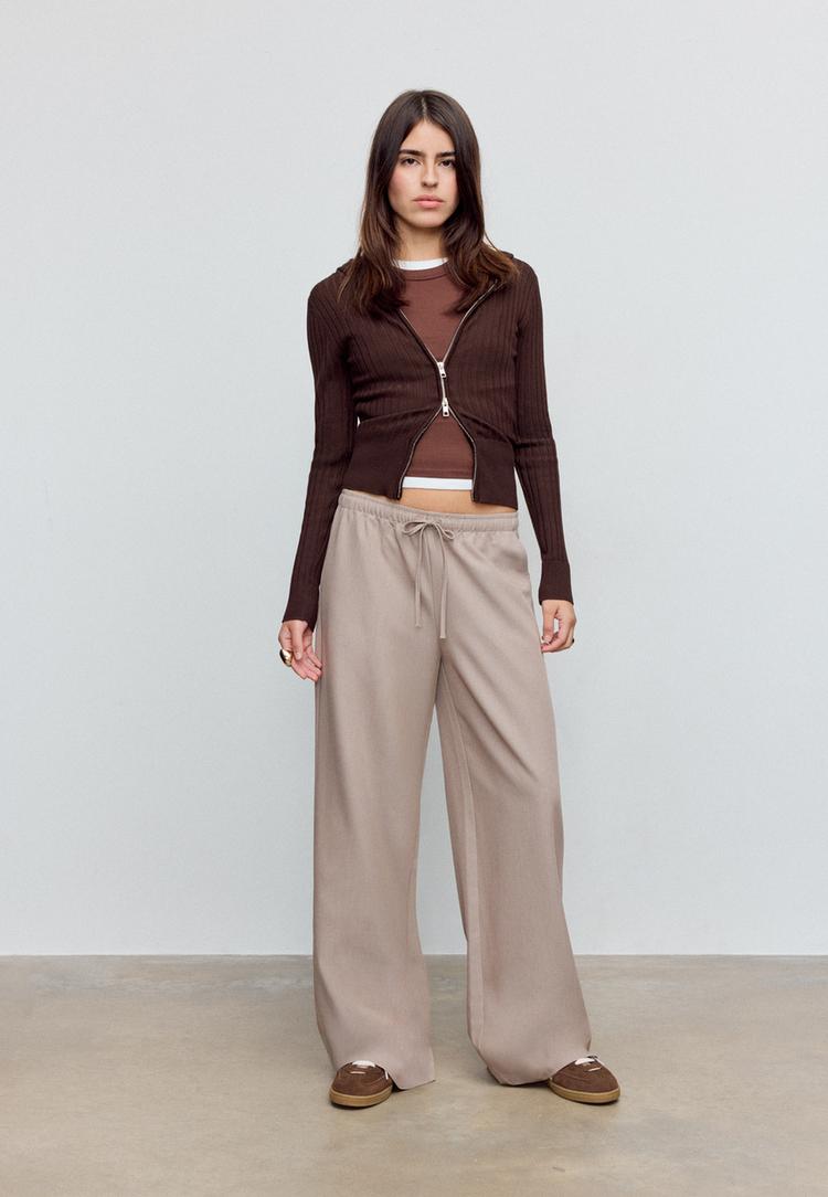 pantalon largo fluido vestir