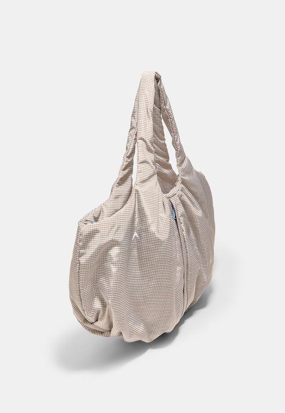 quilted maxi bag