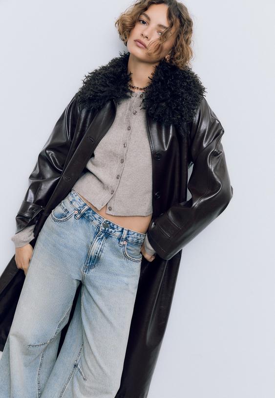 chaqueta punto botones tacto suave