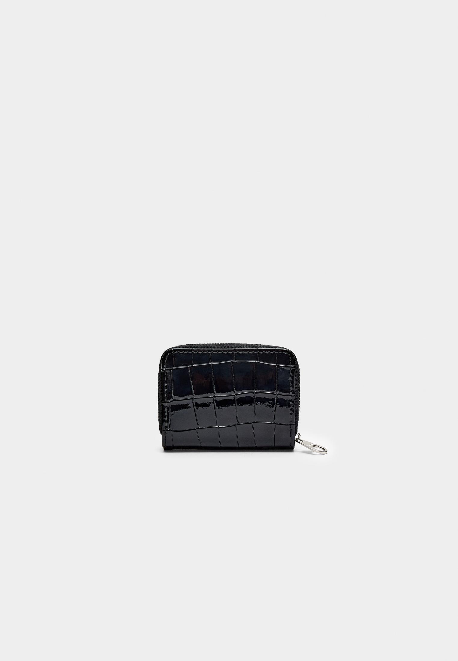 Rectangular purse — Black