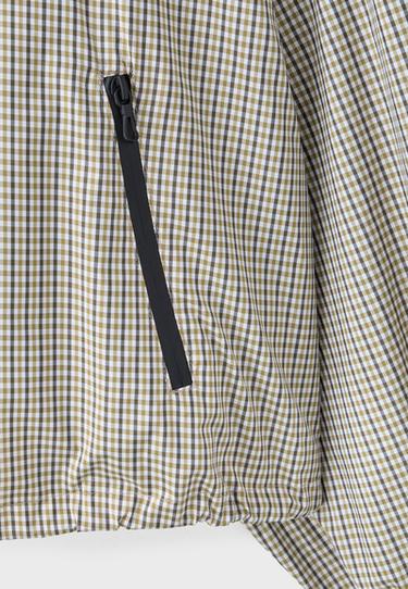 Check technical jacket — Beige 9