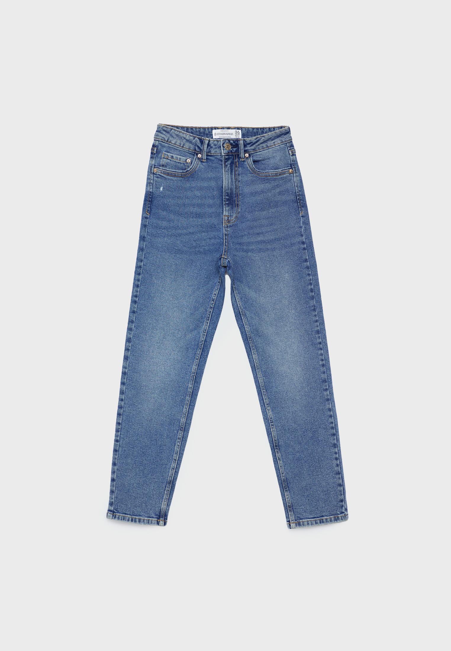 D10 mom fit dar kesim jean - Görsel 9