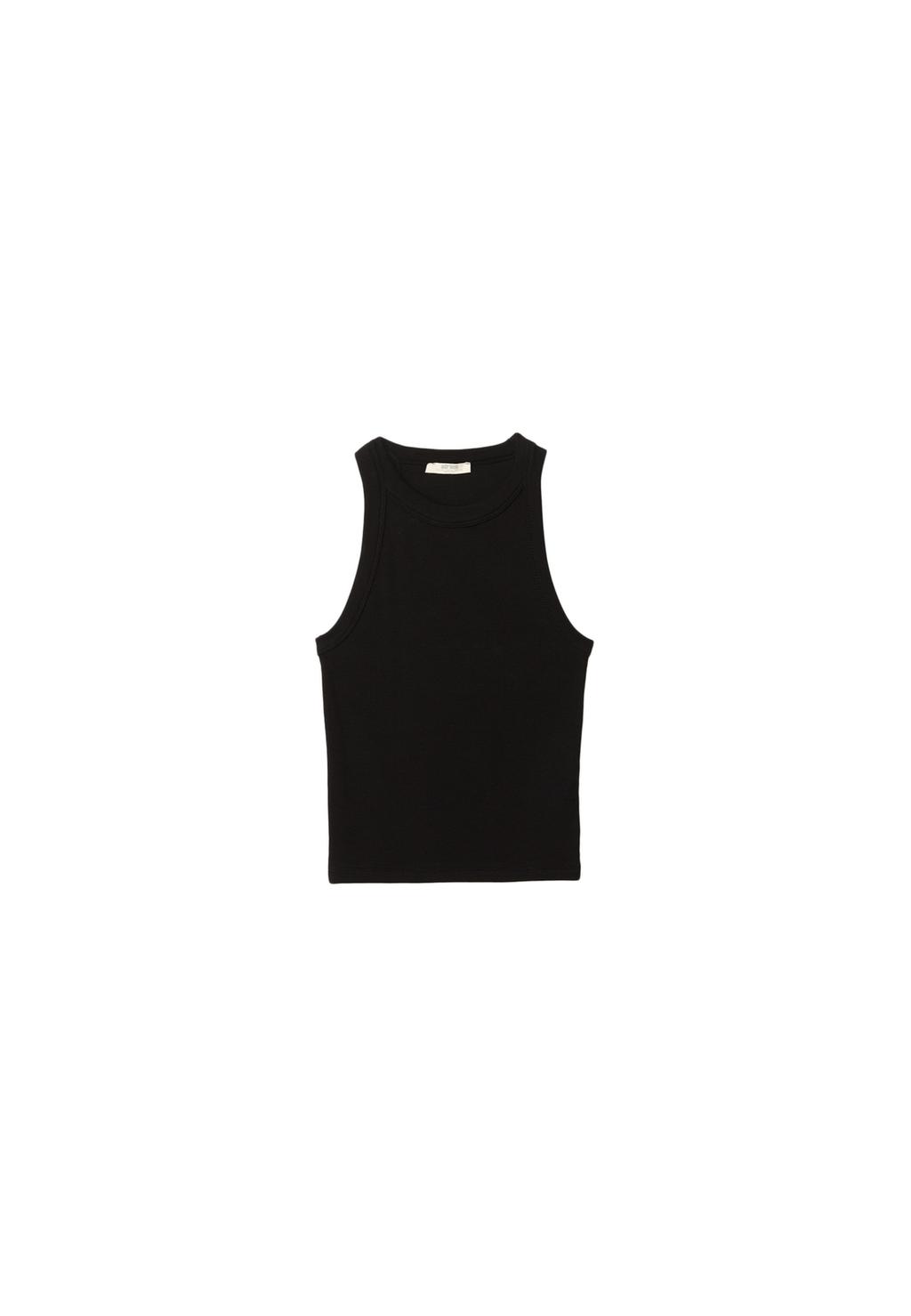 Camiseta tirantes canalé
