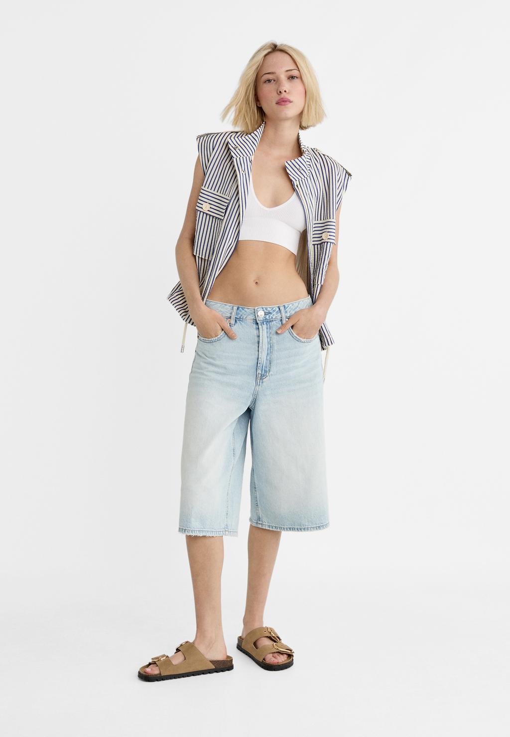 Bermuda-short en denim