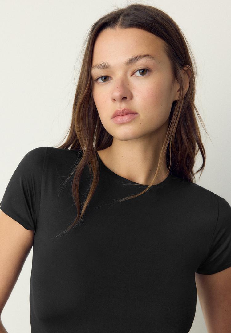 camiseta basica poliamida