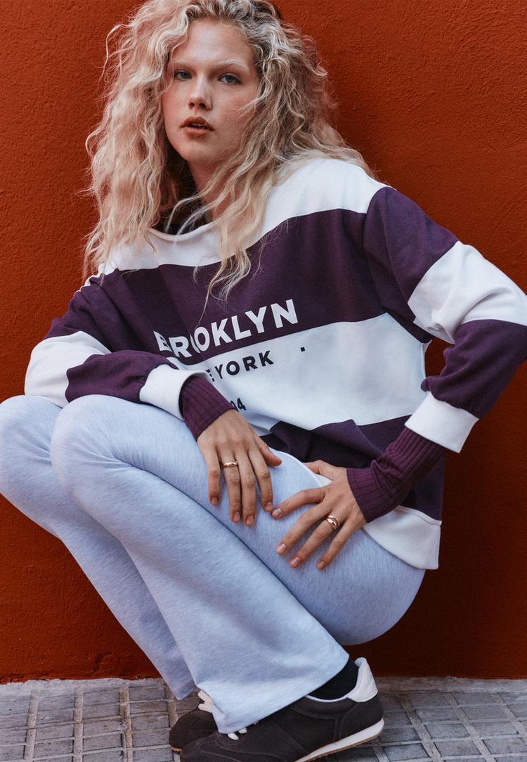 sweat oversize imprime