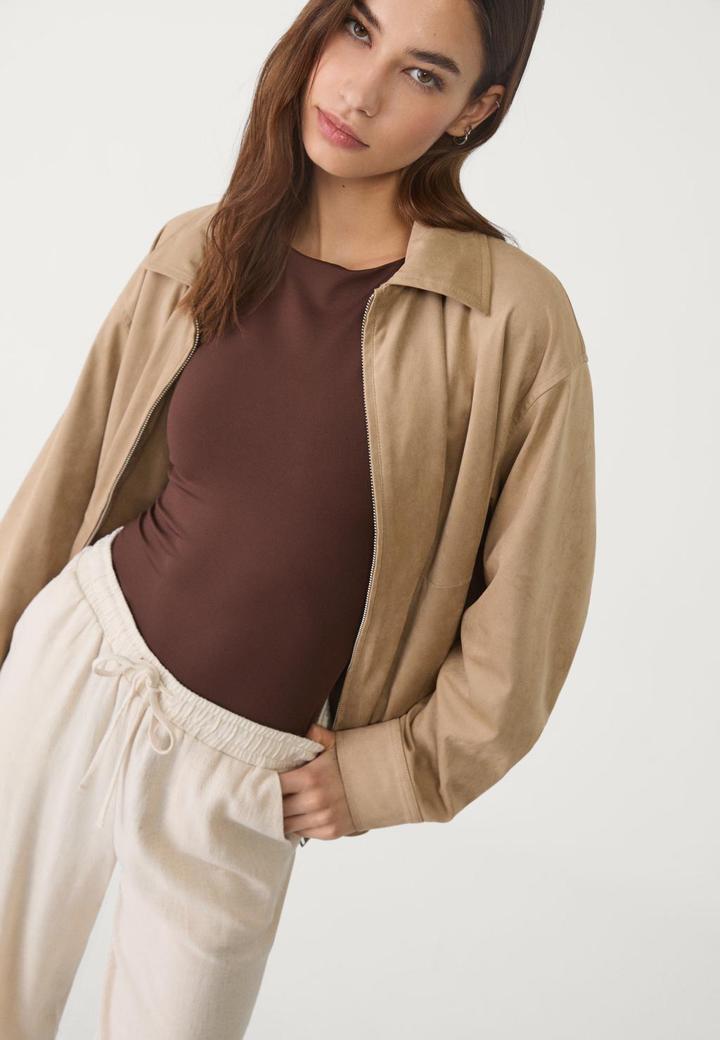 Linen blend culottes