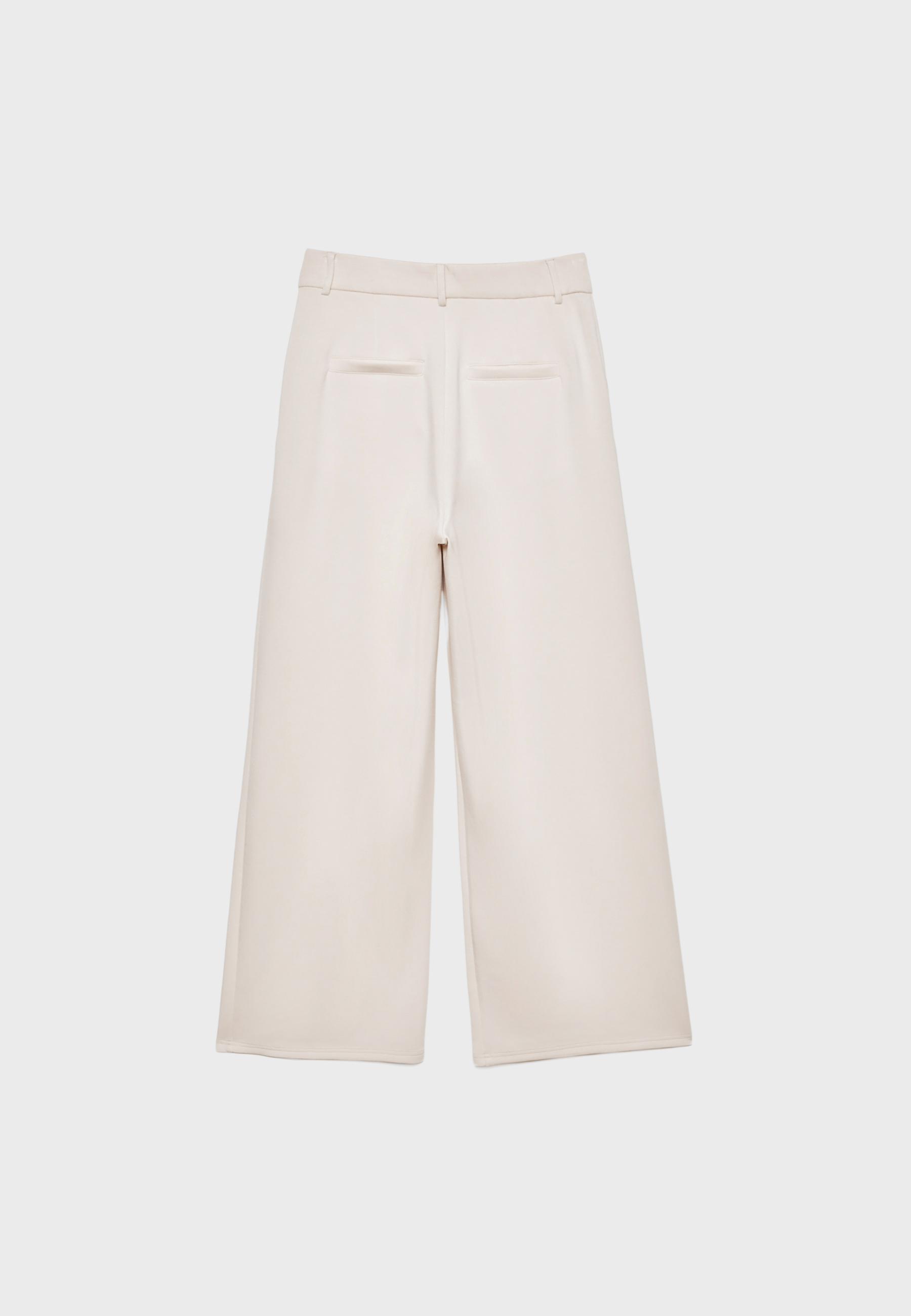 Yumuşak dokulu kumaş pantolon - Görsel 8