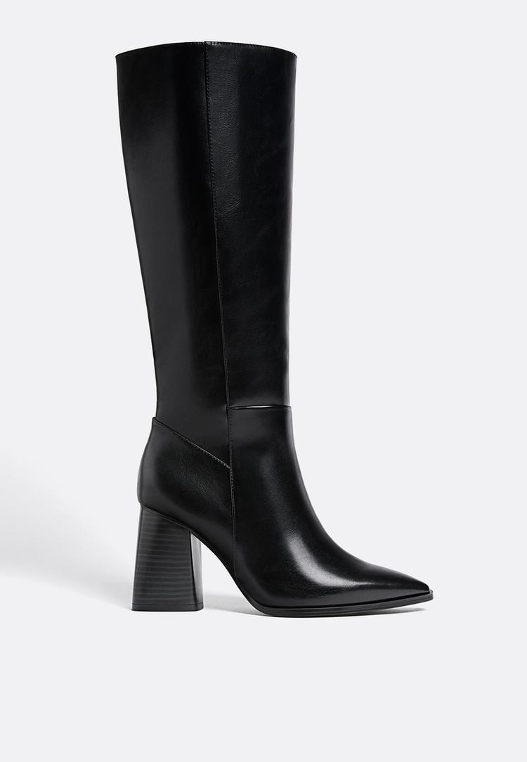 botas altas tacon
