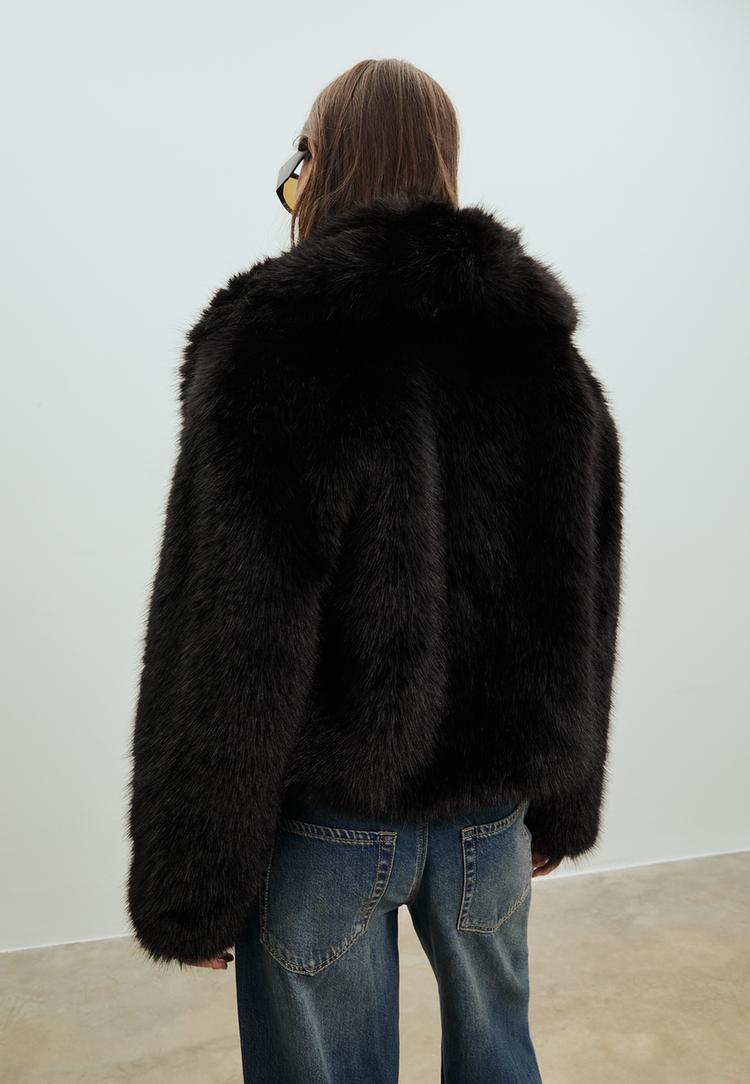 faux fur jacket