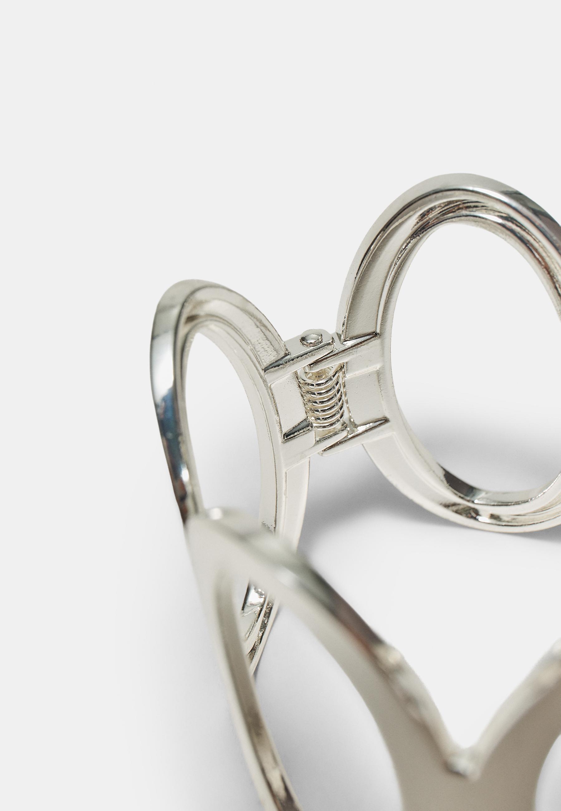 Rigid circular bracelet — Grey