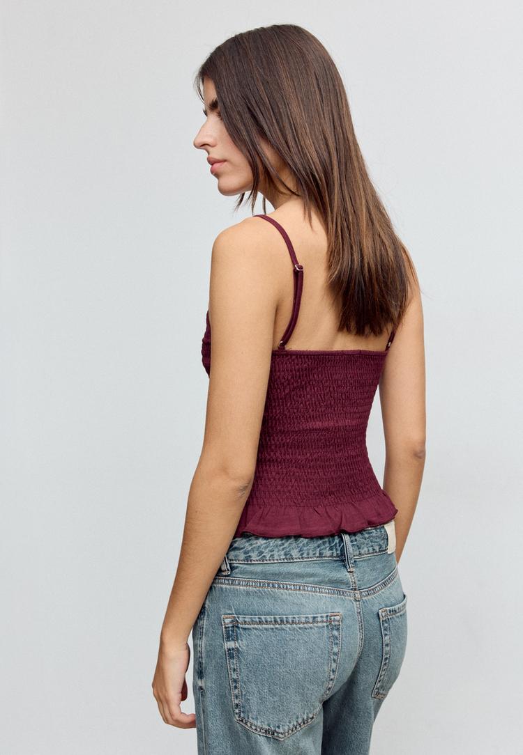 top de alcas com elasticos