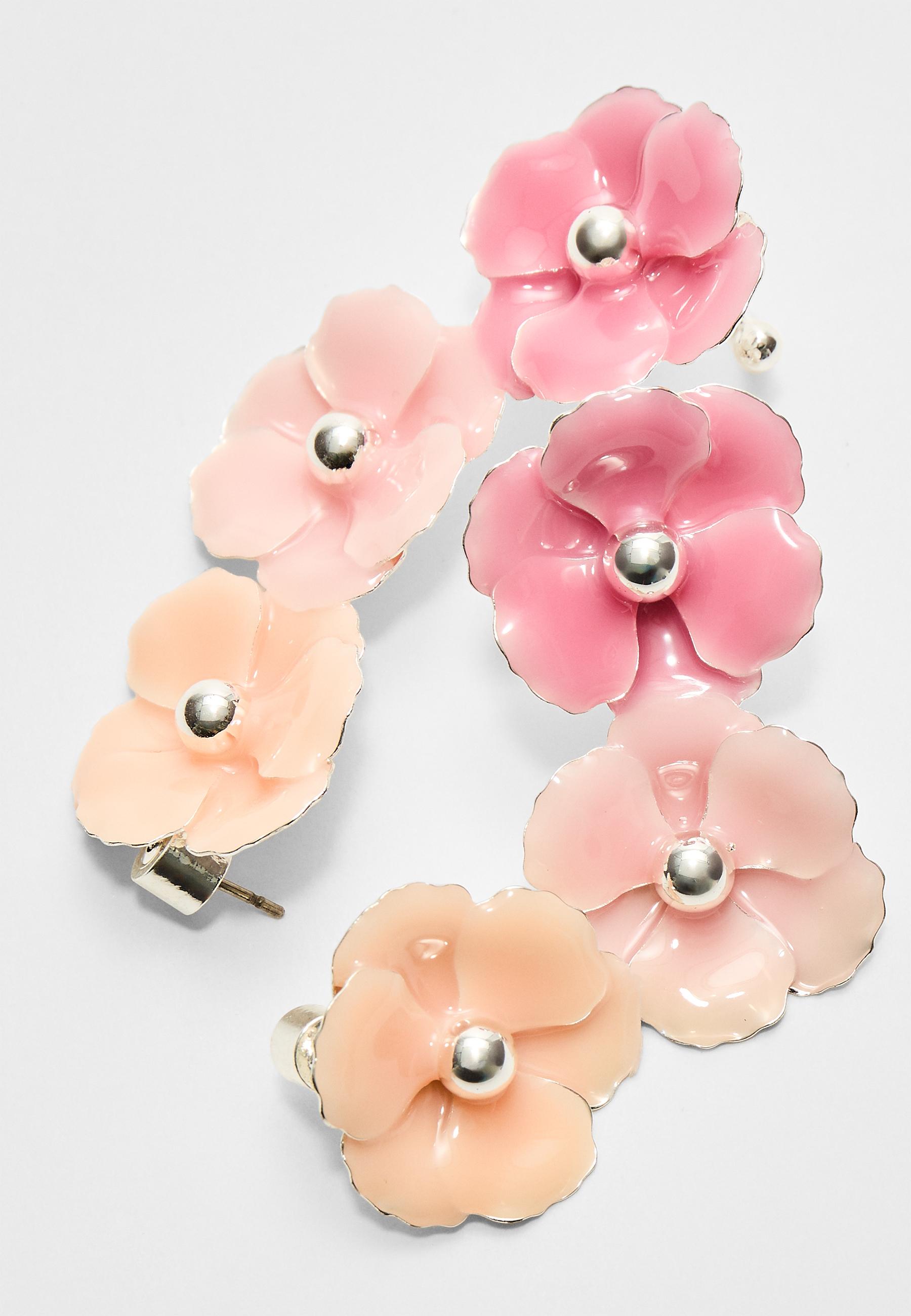 [COLD FRAME] ☆ / FLORES EAR CUFF Ear Cuff, Floral Ear Cuff, Gold Ear Crawler Earrings, Ear