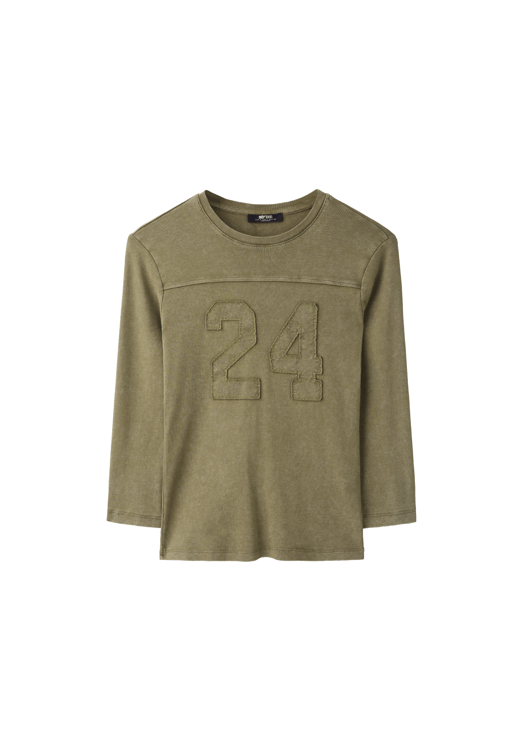 Stradivarius Nakış detaylı t-shirt görsel 3