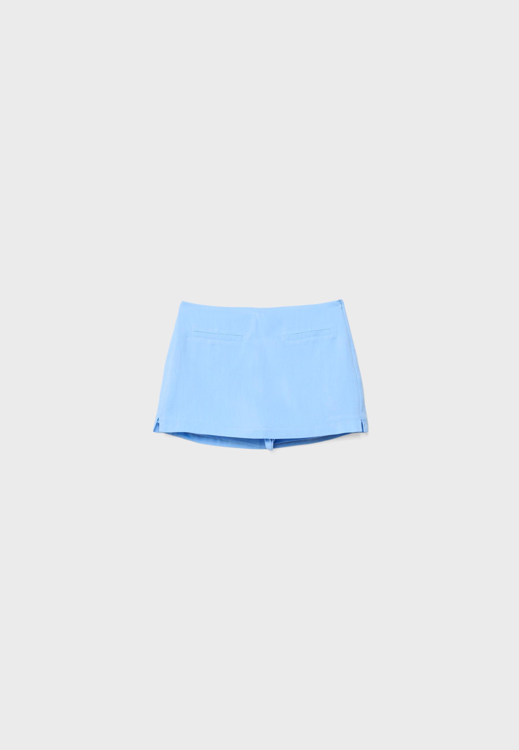 Mini skort — Royal blue