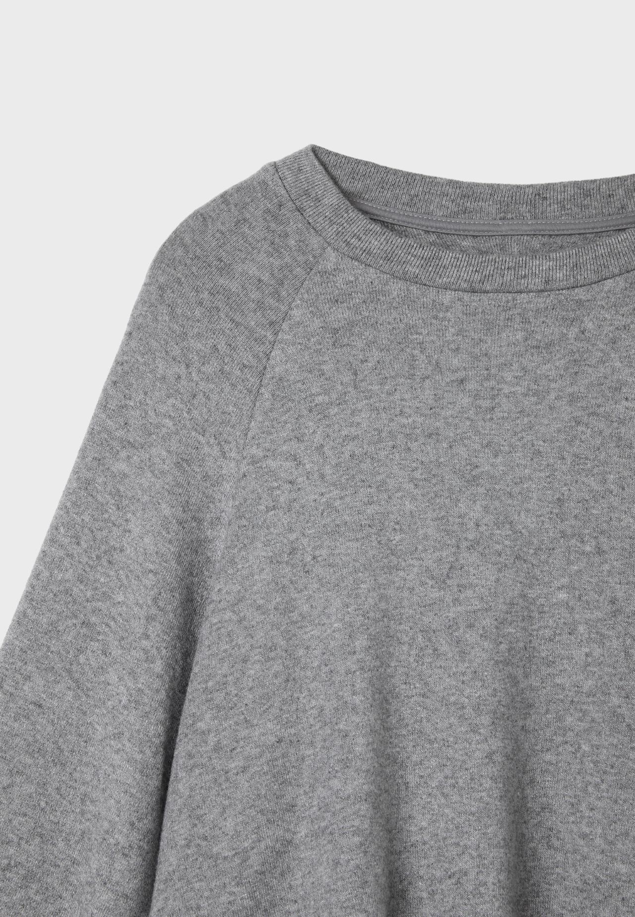 Raglan sleeve jumper — Dark grey