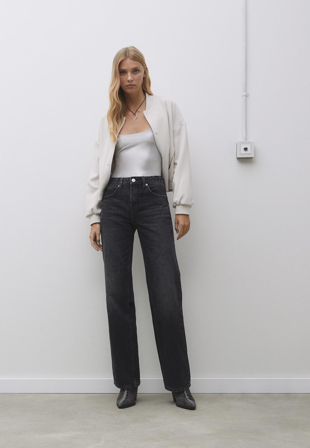 D92 straight wide-leg jeans