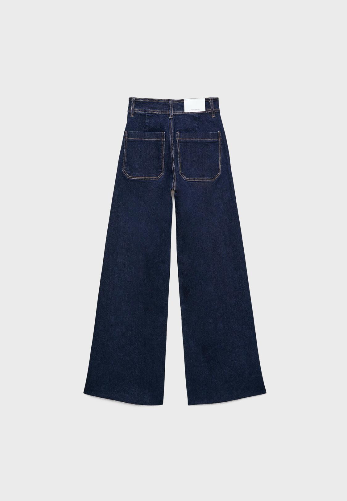 Jeans straight fit bolsillos Stradivarius Guatemala