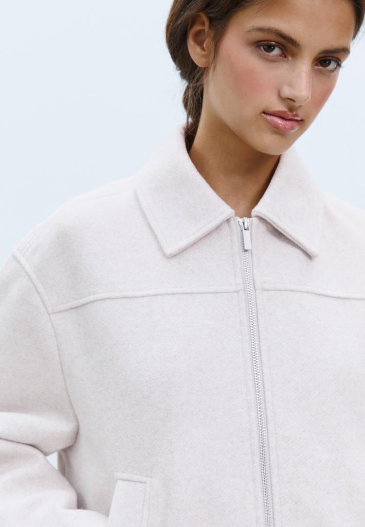 cazadora bomber tacto suave