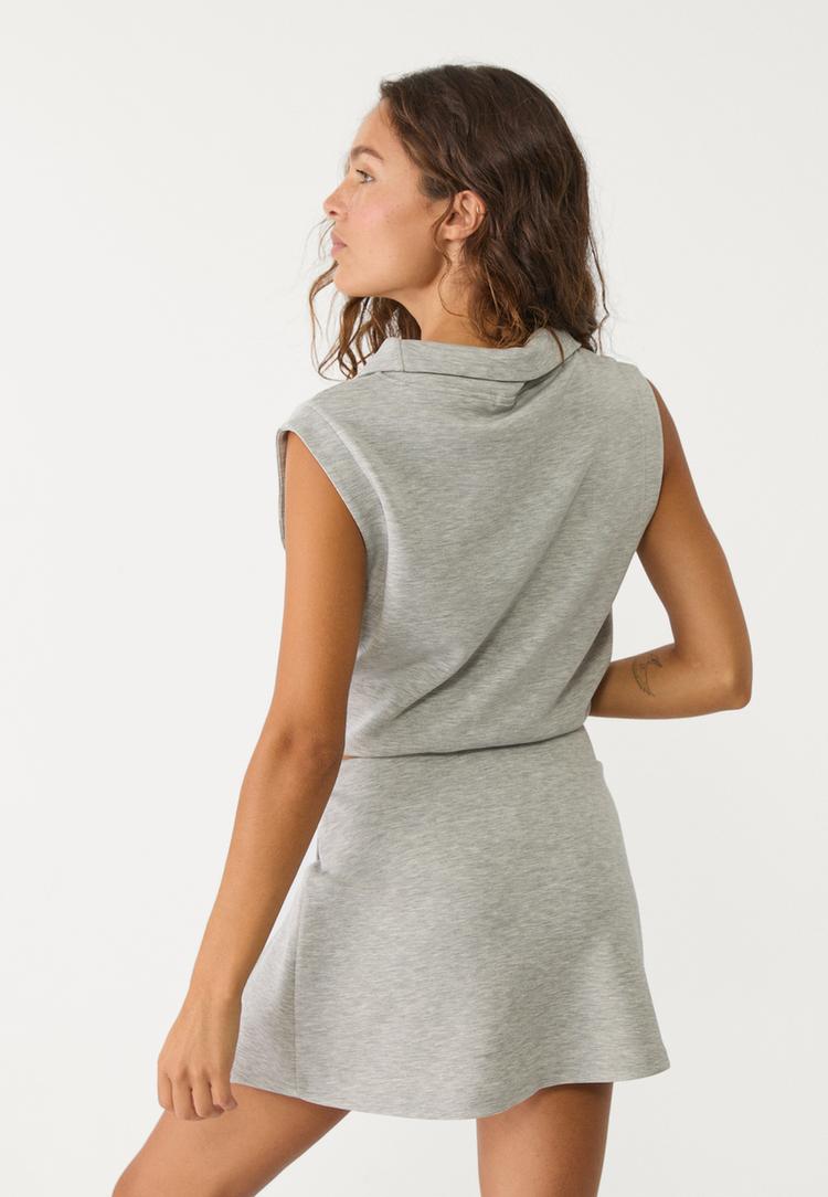falda pantalon abertura