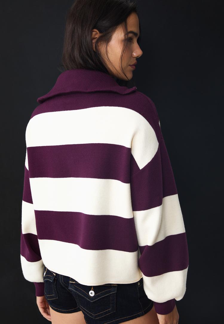 jersey punto cremallera