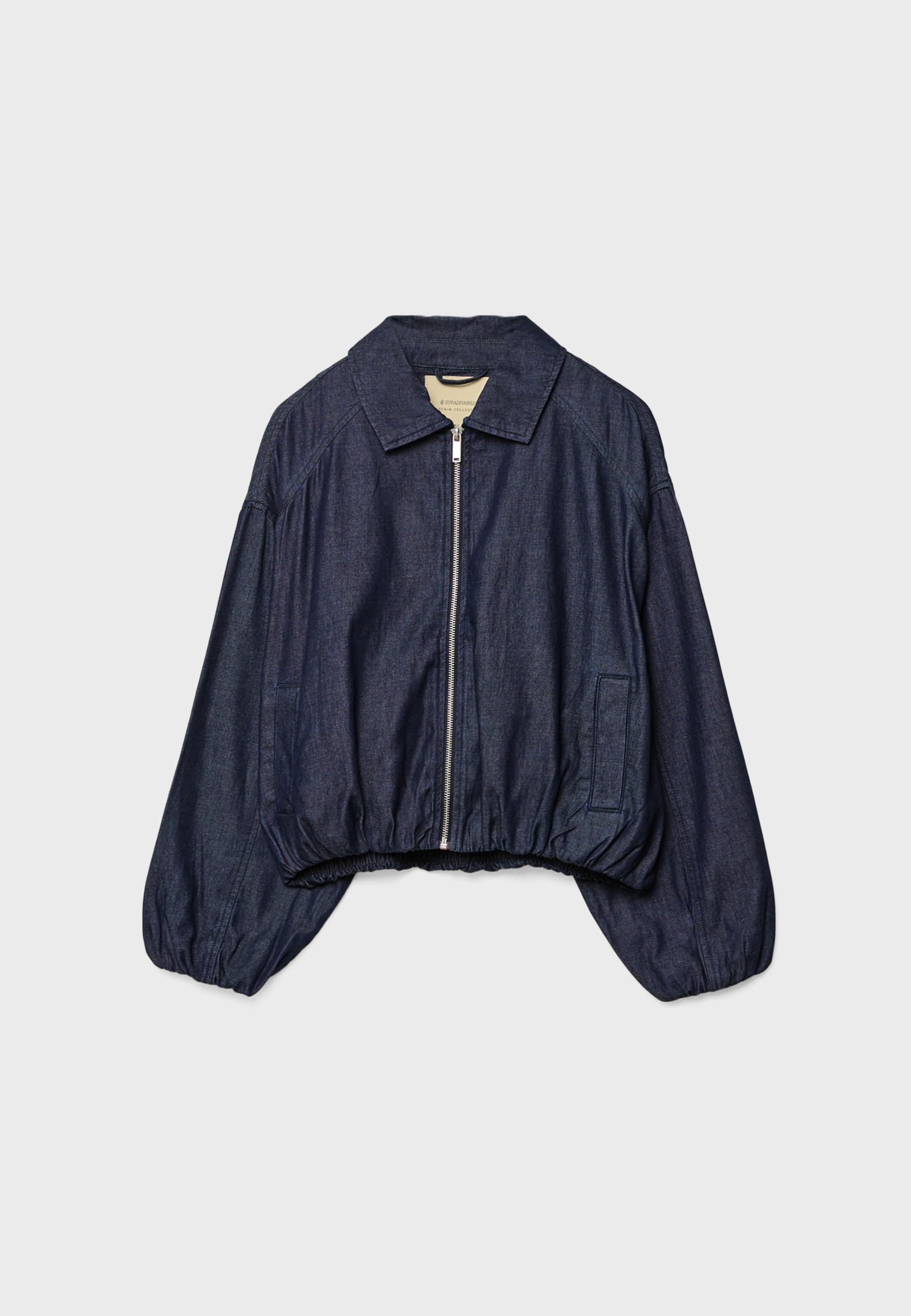 Denim puffer jacket - Women's fashion | Stradivarius Jordan