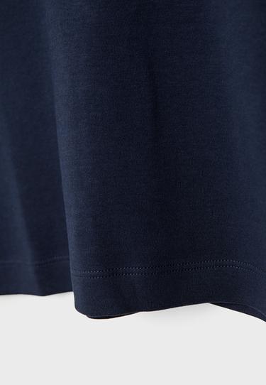 B01 Heavy weight regular fit basic T-shirt — Dark blue 9