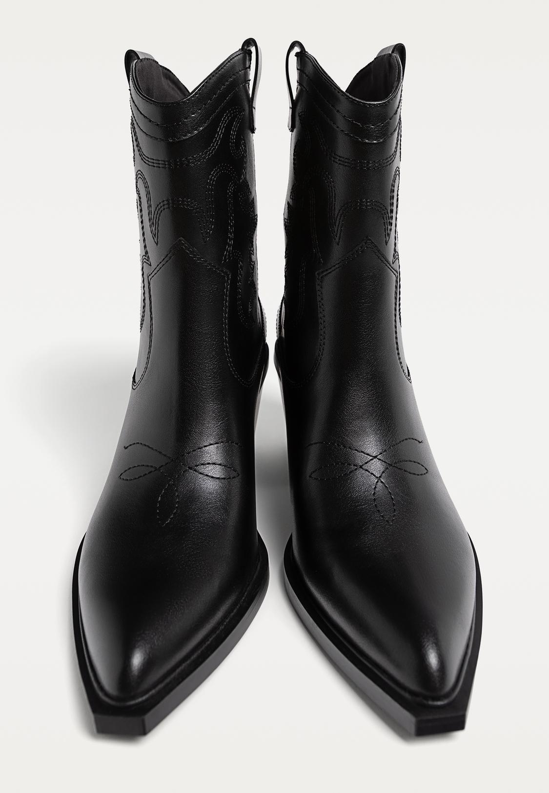 Cowboy Botas Mujer Stradivarius 2021 Botas Cowboy Stradivarius