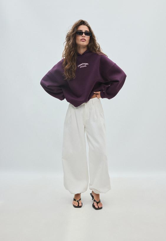 sweat oversize graphique