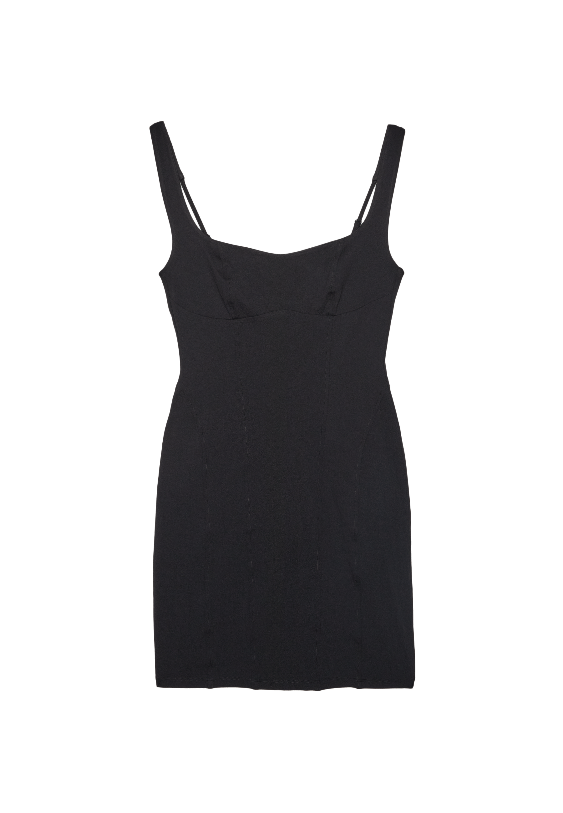 Short bodice dress — Black