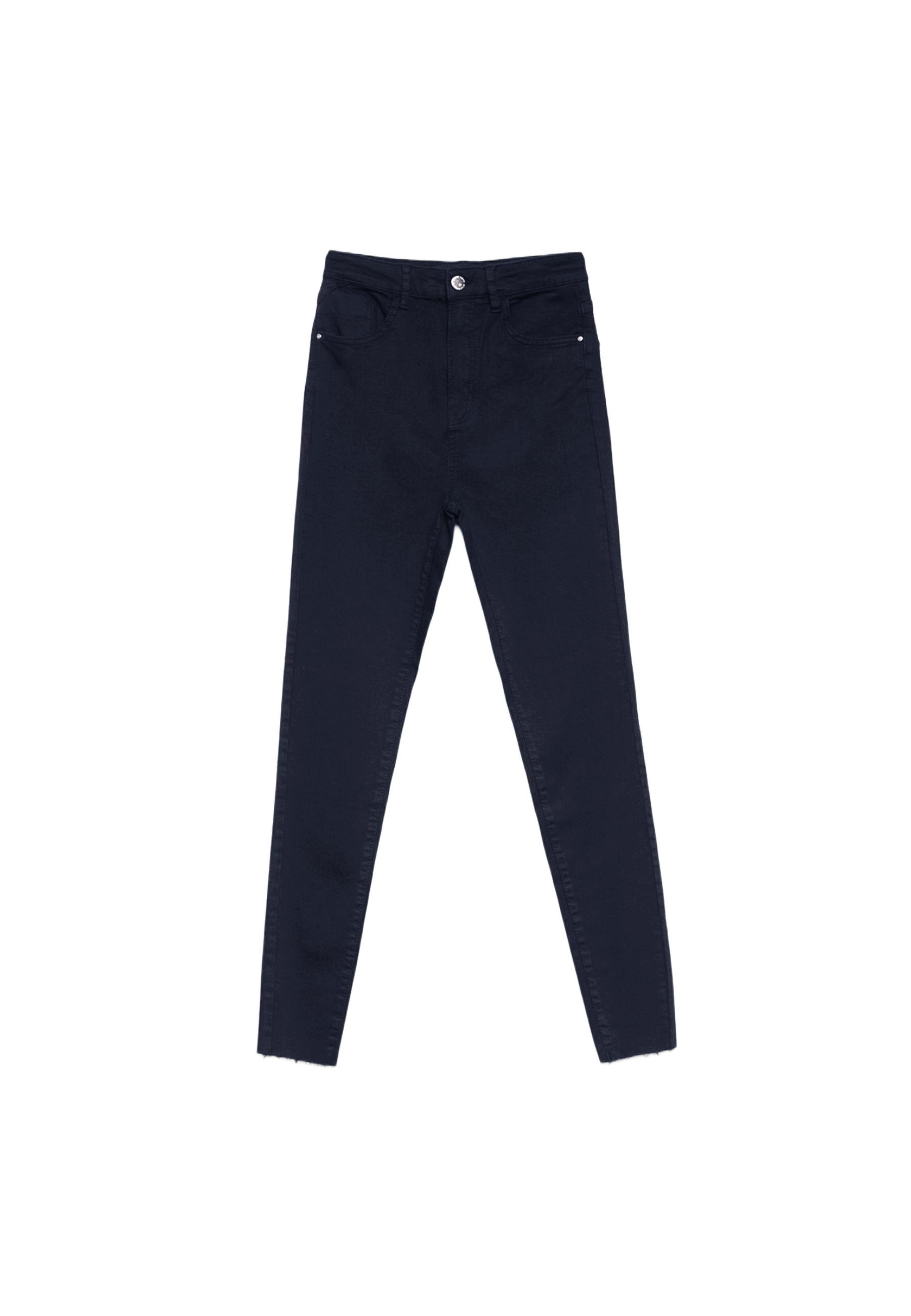 Super high-waist — Dark blue