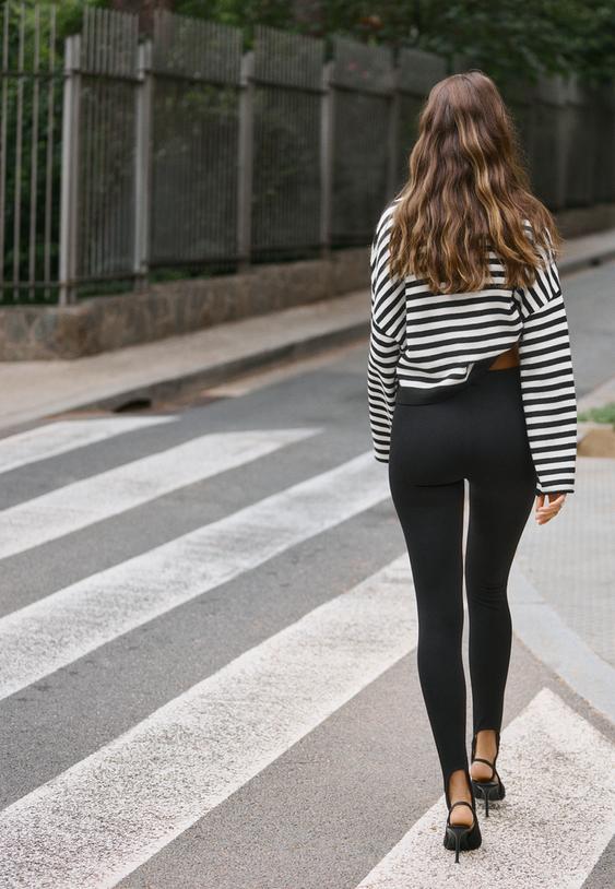 genis kollu crop triko kazak