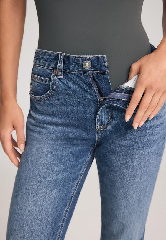 d98 jeans straight efecto vintage