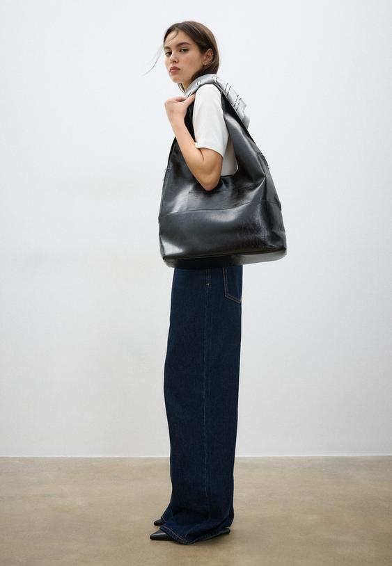 bolso hombro tacto suave cremalleras