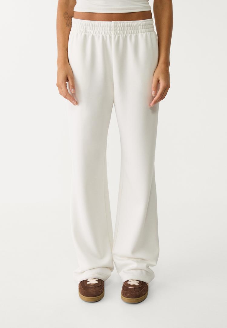 pantalon straight tacto suave
