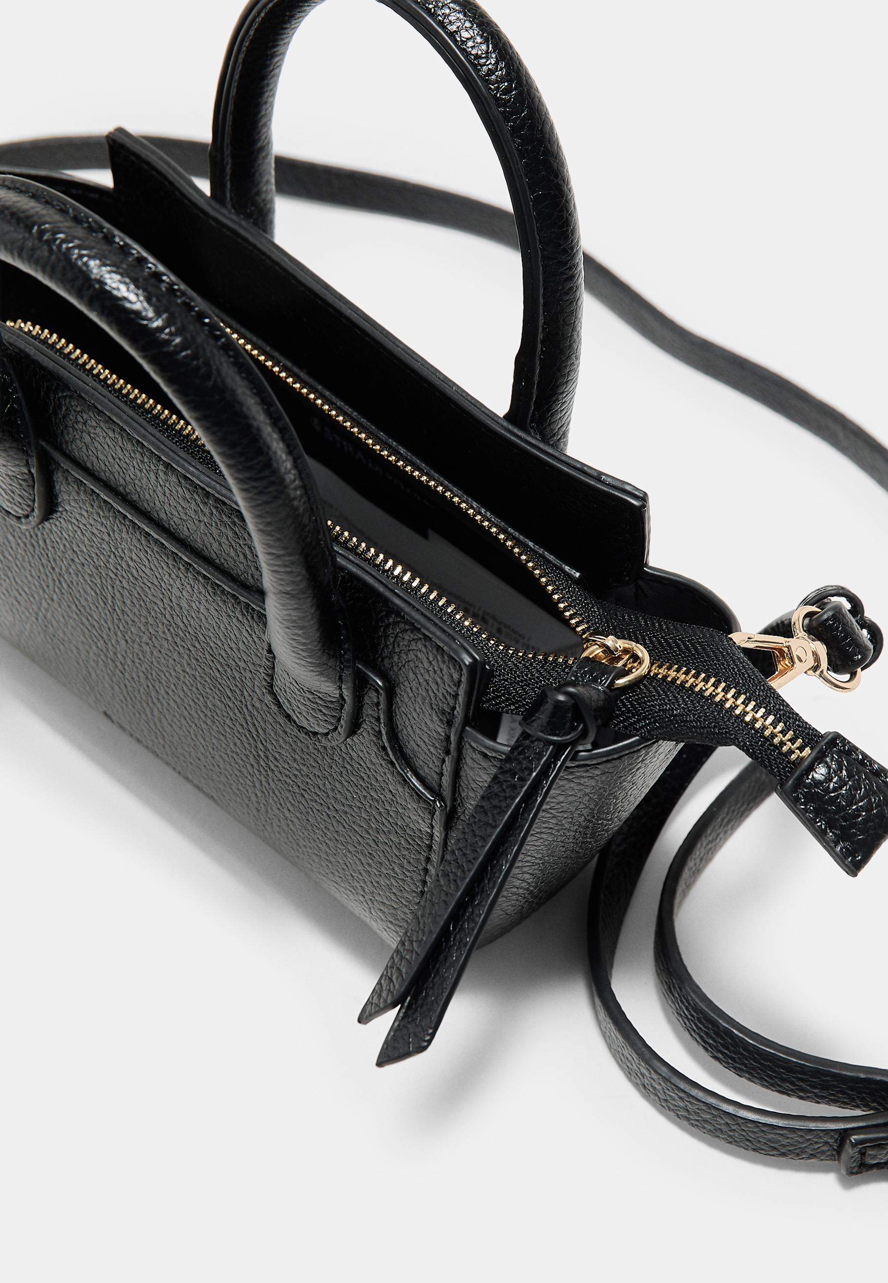 Mini crossbody bag — Black
