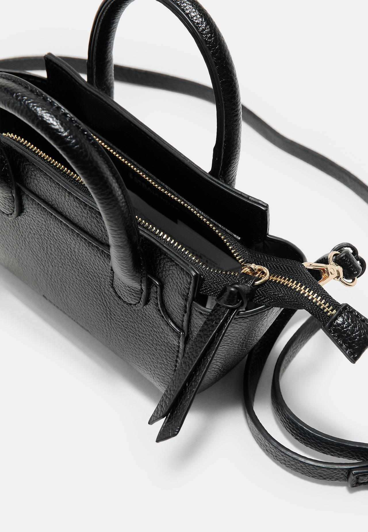 Mini crossbody bag — Black